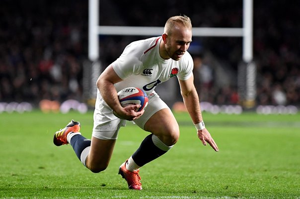 Dan Robson England scores v Italy Six Nations 2019