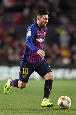 Lionel Messi Barcelona v Seville Copa del Rey 2019