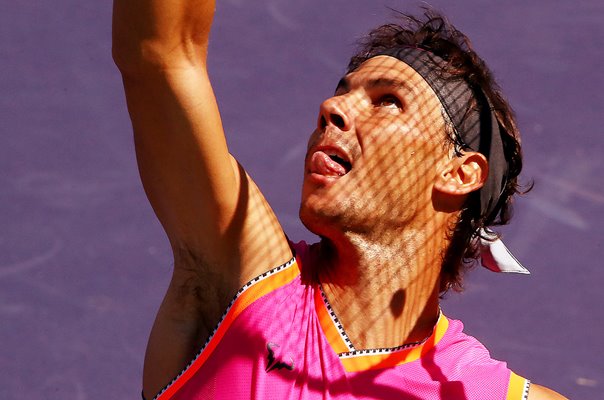 Rafael Nadal Spain Indian Wells California 2019