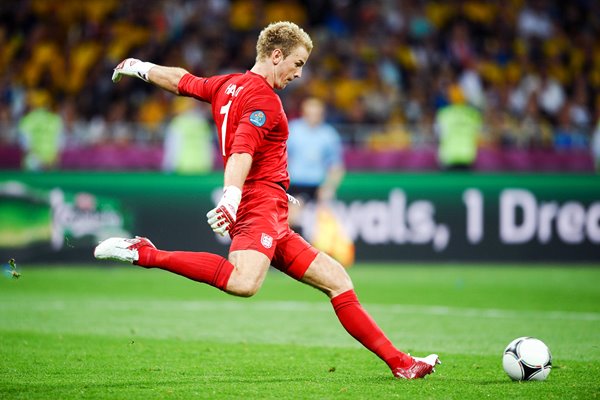 Joe Hart England v Sweden EURO 2012