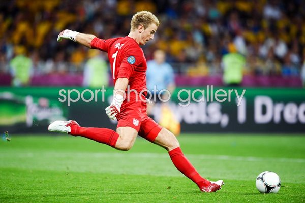 Joe Hart England v Sweden EURO 2012