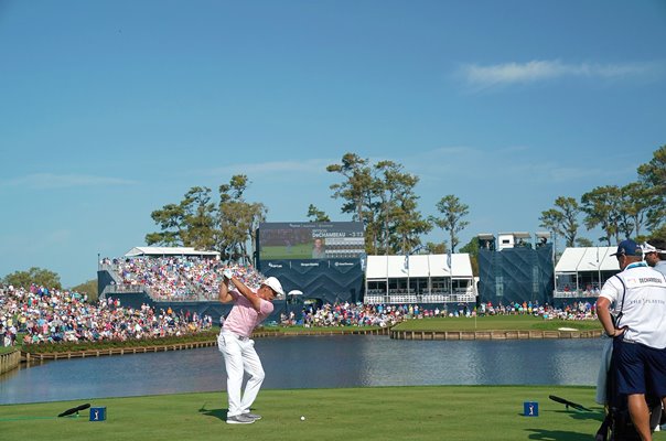 Bryson De Chambeau USA 17th Tee Players Championship Sawgrass 2019