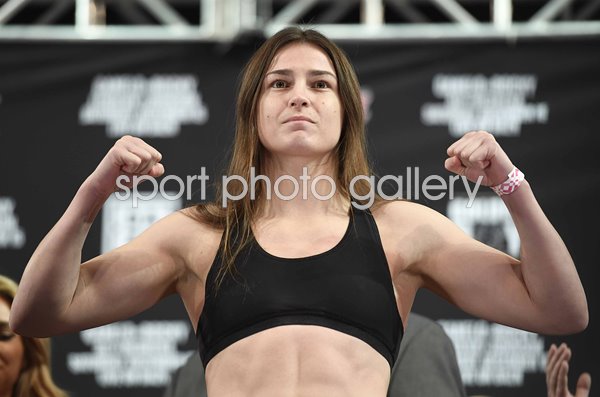 Katie Taylor Ireland Weighs in World Title Fight New York 2018