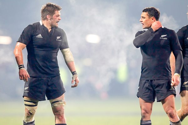 Richie McCaw and Dan Carter New Zealand 2012