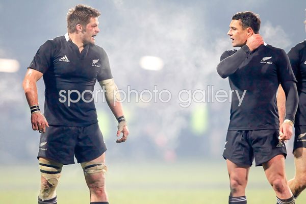 Richie McCaw and Dan Carter New Zealand 2012