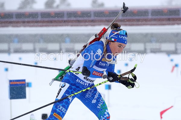 Dorothea Wierer Italy Biathlon World Championships Osterund 2019