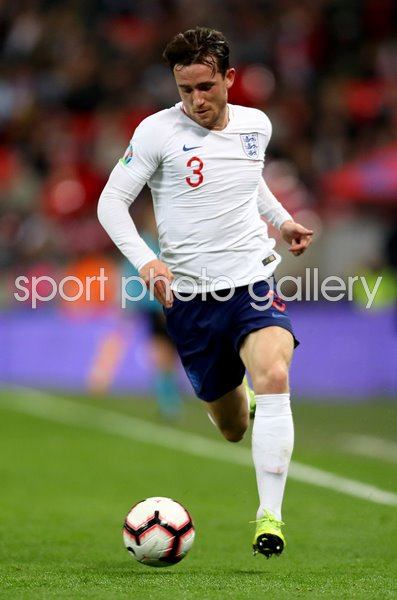 Ben Chilwell England v Czech Republic EURO 2020 Qualifier Wembley 2019