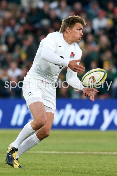 Toby Flood England v South Africa 2012