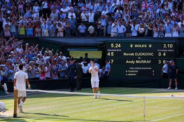 Andy Murray beats Novak Djokovic Wimbledon Final 2013