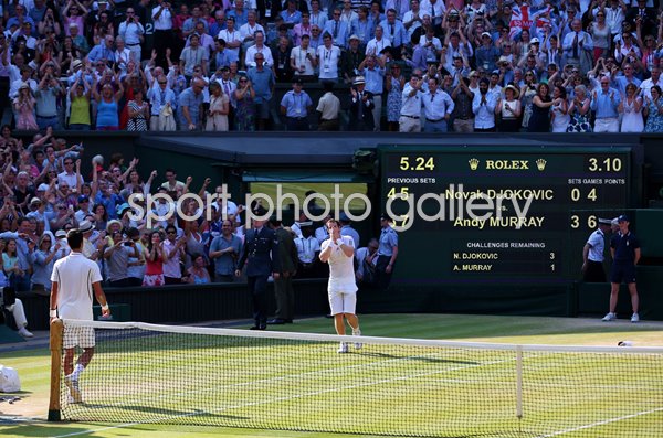 Andy Murray beats Novak Djokovic Wimbledon Final 2013