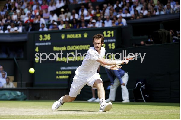 Andy Murray Great Britain Wimbledon Final 2013