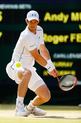 Andy Murray Great Britain Backhand Wimbledon Final 2016