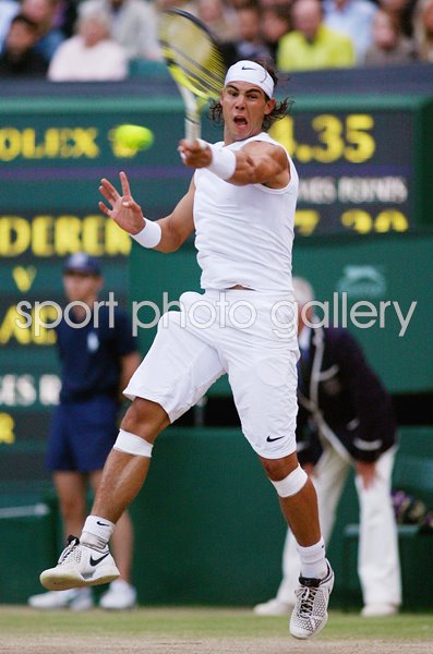 Rafael Nadal Spain Wimbledon Singles Final 2008 