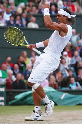 Rafael Nadal Spain Wimbledon Champion 2008  