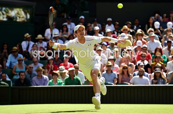 Andy Murray Great Britain Centre Court Wimbledon 2015