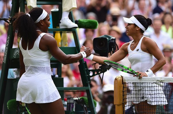 Serena Williams v Heather Watson Epic Wimbledon 2015