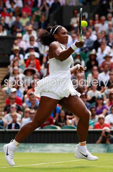 Serena Williams USA Forehand Wimbledon 2016