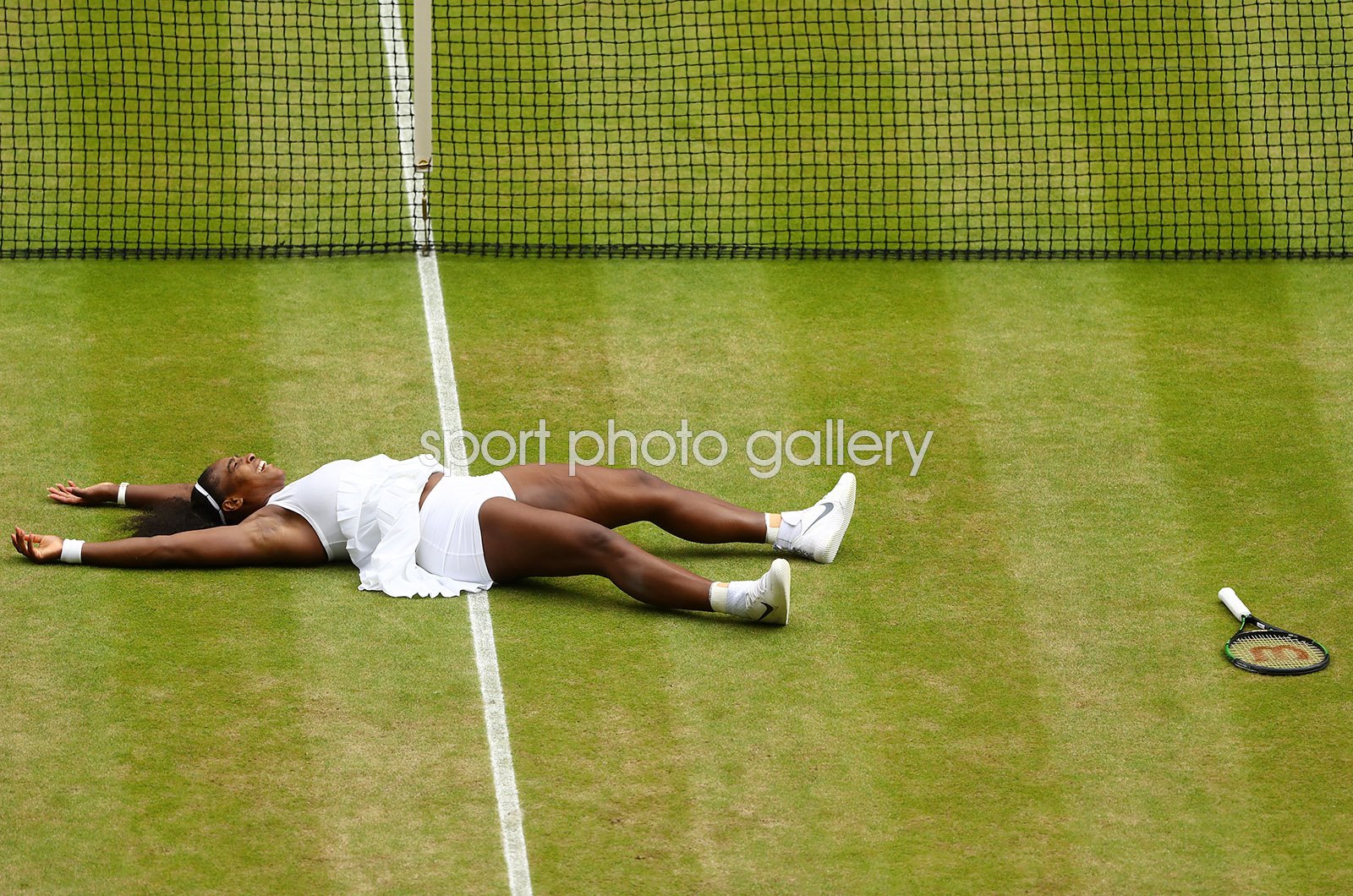 Serena Williams Tennis Superstar Celebrates Poster