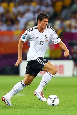 Mario Gomez - Denmark v Germany