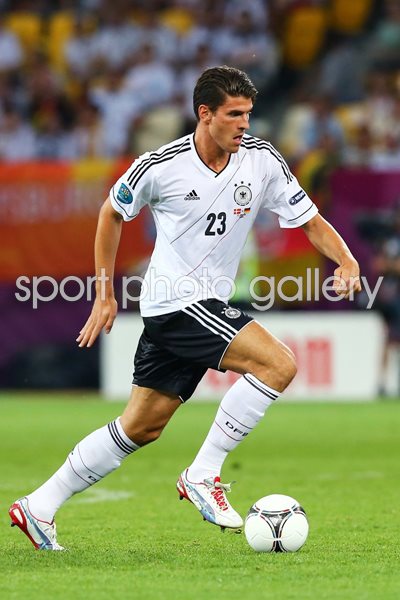 Mario Gomez - Denmark v Germany