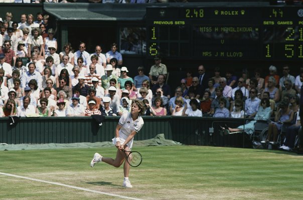 Chris Evert-Lloyd v Hana Mandlíková Wimbledon 1984
