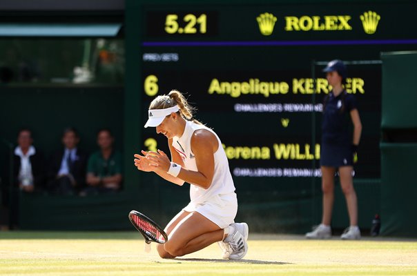Angelique Kerber Germany Winning Moment Wimbledon 2018