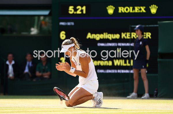 Angelique Kerber Germany Winning Moment Wimbledon 2018