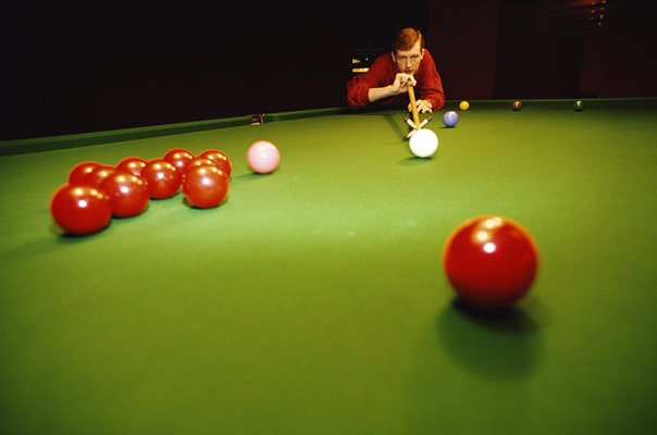 Steve Davis England Snooker Legend London 1985 