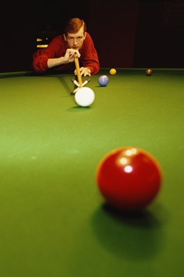 Steve Davis England Snooker Legend 1985 