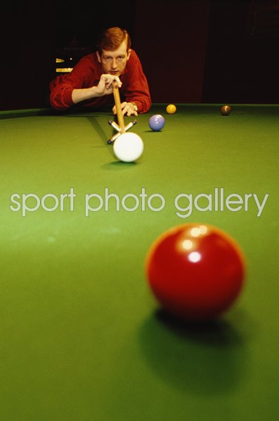 Steve Davis England Snooker Legend 1985 