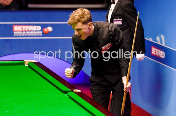 James Cahill Winning Moment v Ronnie O'Sullivan World Snooker 2019