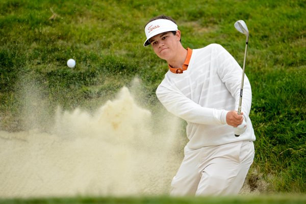 Beau Hossler bunker shot US Open 2012