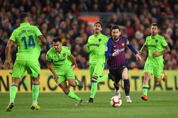 Lionel Messi Barcelona v Levante La Liga Camp Nou 2019