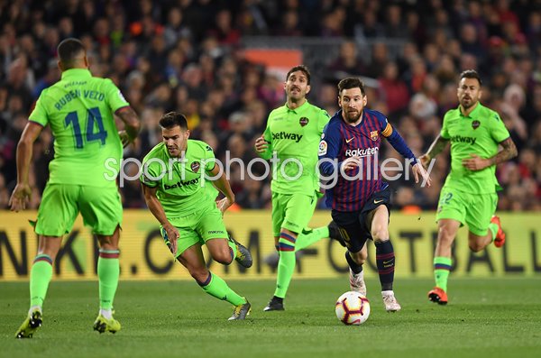 Lionel Messi Barcelona v Levante La Liga Camp Nou 2019