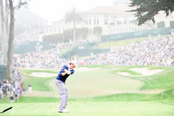 Webb Simpson 8th hole Olympic Club 2012