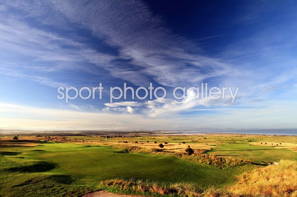 Gullane Golf Club 6th and 7th Holes East Lothian Scotland