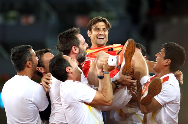 David Ferrer Spain Farewell to Tennis Madrid Open 2019