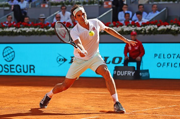 Roger Federer Switzerland Madrid Open 2019