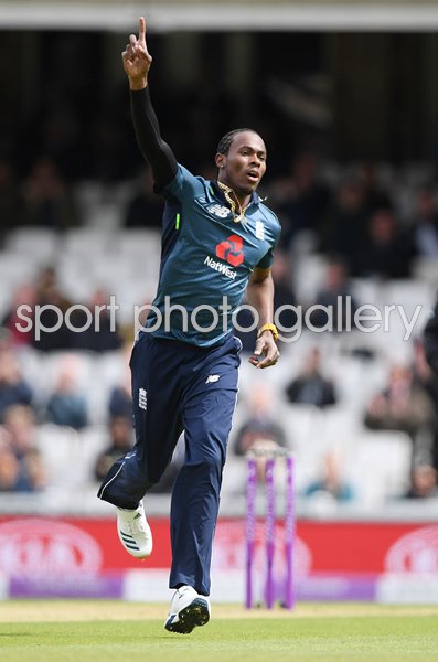 Jofra Archer England v Pakistan Wicket ODI Oval 2019