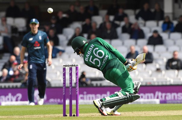 Babar Azam Pakistan v Jofra Archer England ODI Oval 2019