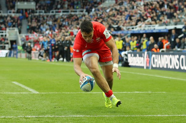 Sean Maitland Saracens scores Champions Cup Final 2019