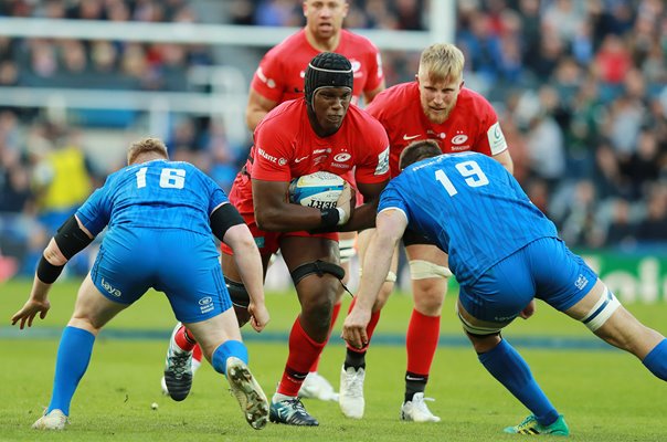 Maro Itoje Saracens v Leinster Champions Cup Final 2019