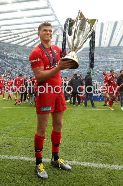Owen Farrell Saracens Heineken Champions Cup Winner 2019