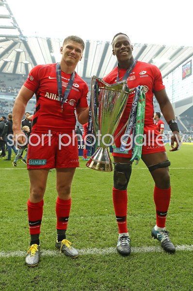 Maro Itoje & Owen Farrell Saracens Champions Cup 2019