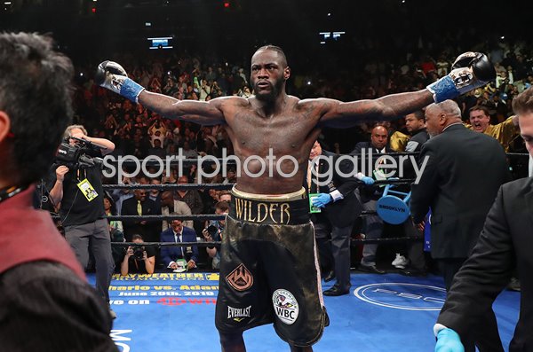 Deontay Wilder beats Dominic Breazeale World Heavyweight Boxing 2019