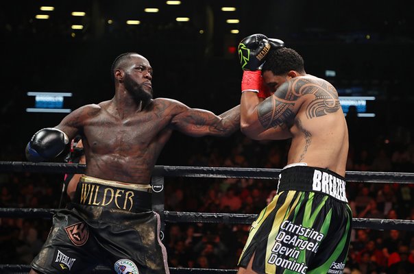 Deontay Wilder v Dominic Breazeale New York 2019