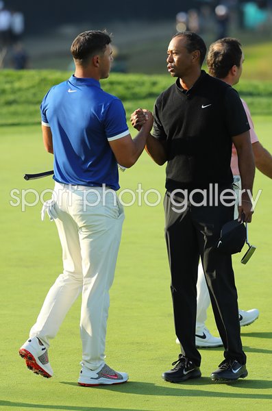 Brooks Koepka & Tiger Woods USPGA Bethpage Black 2019