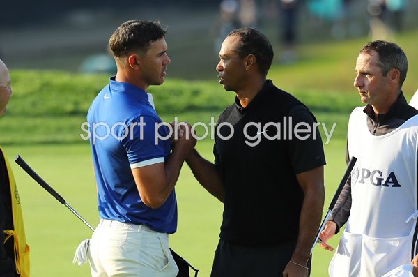 Brooks Koepka & Tiger Woods USPGA Bethpage Black New York 2019