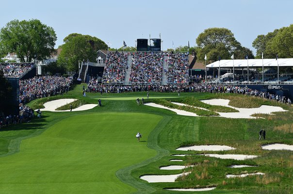 Jordan Spieth USA 18th Green Bethpage Black USPGA 2019