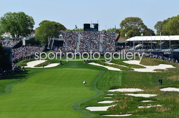 Jordan Spieth USA 18th Green Bethpage Black USPGA 2019